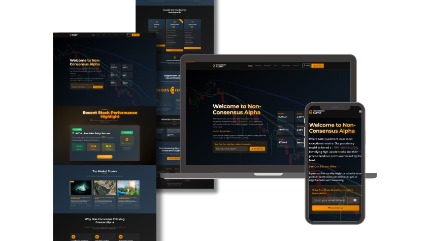 Non-Consensus Alpha - Financial Investment Platform